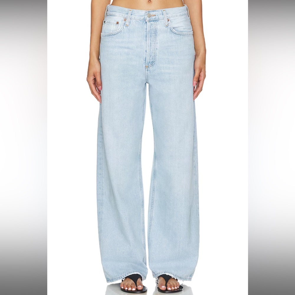 Agolde Low Slung Baggy Jean in Fragment